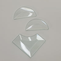 Project Kit: 4" Clear Multi Beveled Heart