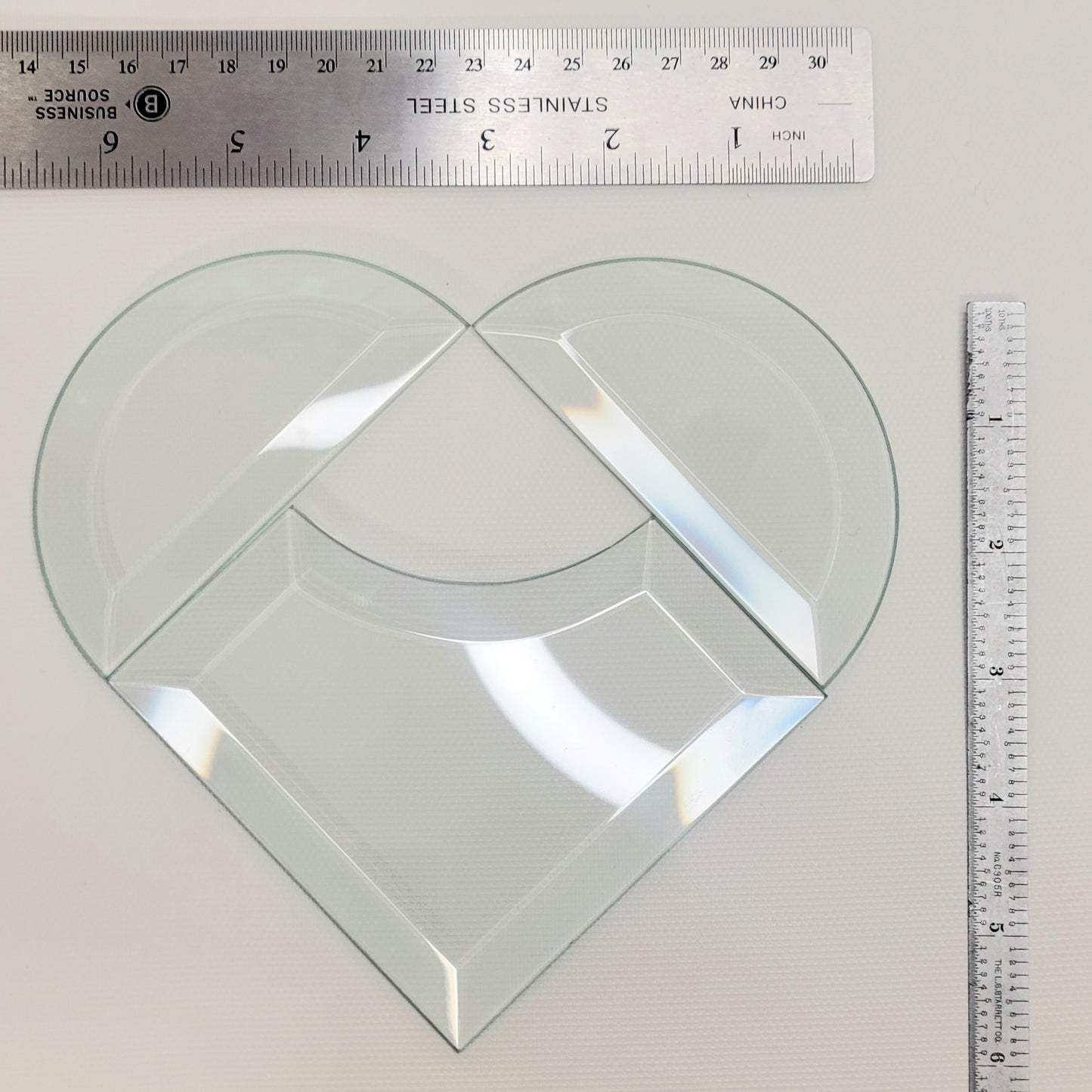 Project Kit: 6" Curved Corner Beveled Heart