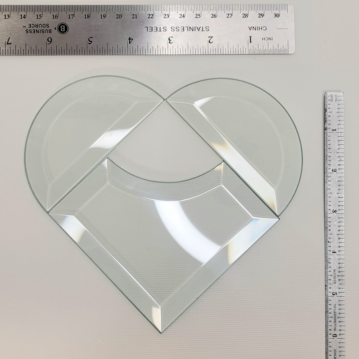 Project Kit: 6" Curved Corner Beveled Heart