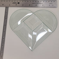 Project Kit: 7" Multi Beveled Heart (2" Sq Center)