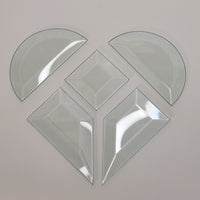 Project Kit: 7" Multi Beveled Heart (2" Sq Center)