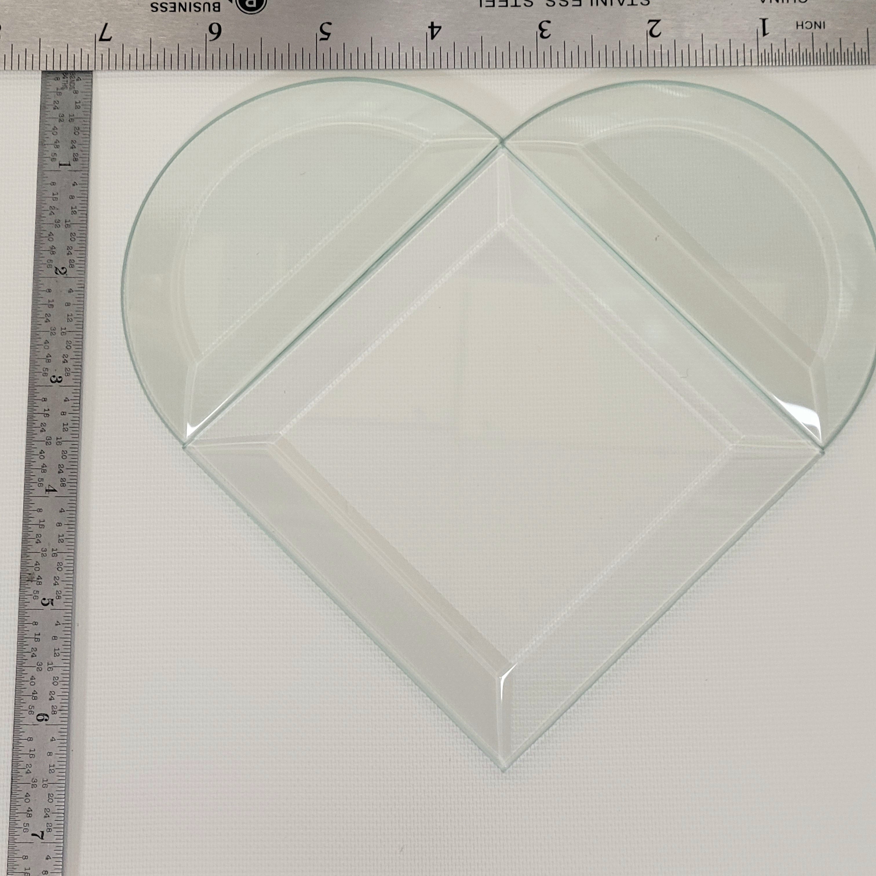 Project Kit: 7" Beveled Heart