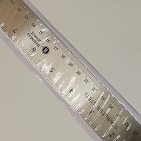 12-Inch Stainless Steel Ruler with No-Slip Cork Back