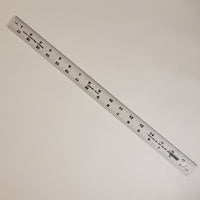 18-Inch Stainless Steel Ruler with No-Slip Cork Back