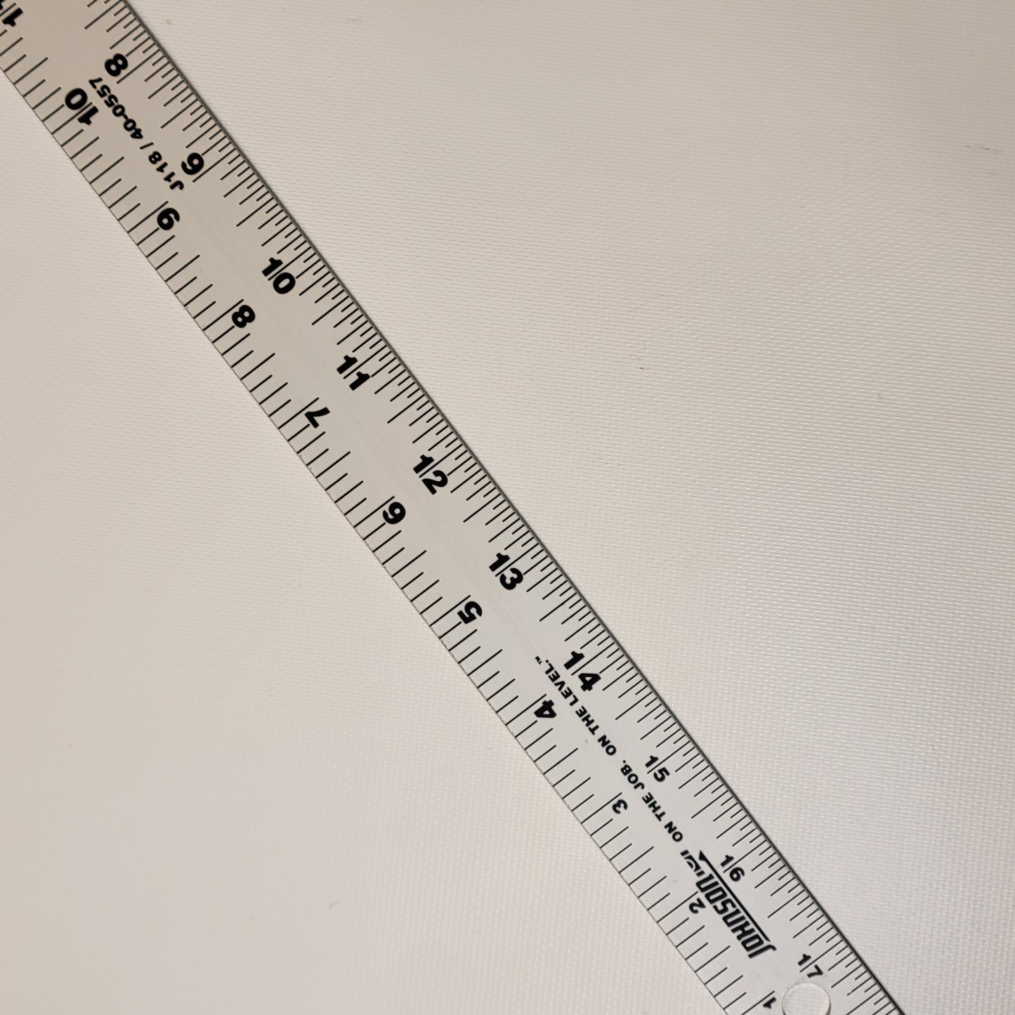 18-Inch Stainless Steel Ruler with No-Slip Cork Back