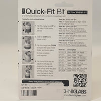 Quick-Fit Sleeve – 3/4" Fine Grit Replacement Bit