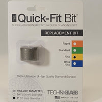 Quick-Fit Sleeve – 1" Fine Grit Replacement Bit