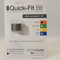 Quick-Fit Sleeve – 1" (Rapid) Course Grit Replacement Bit