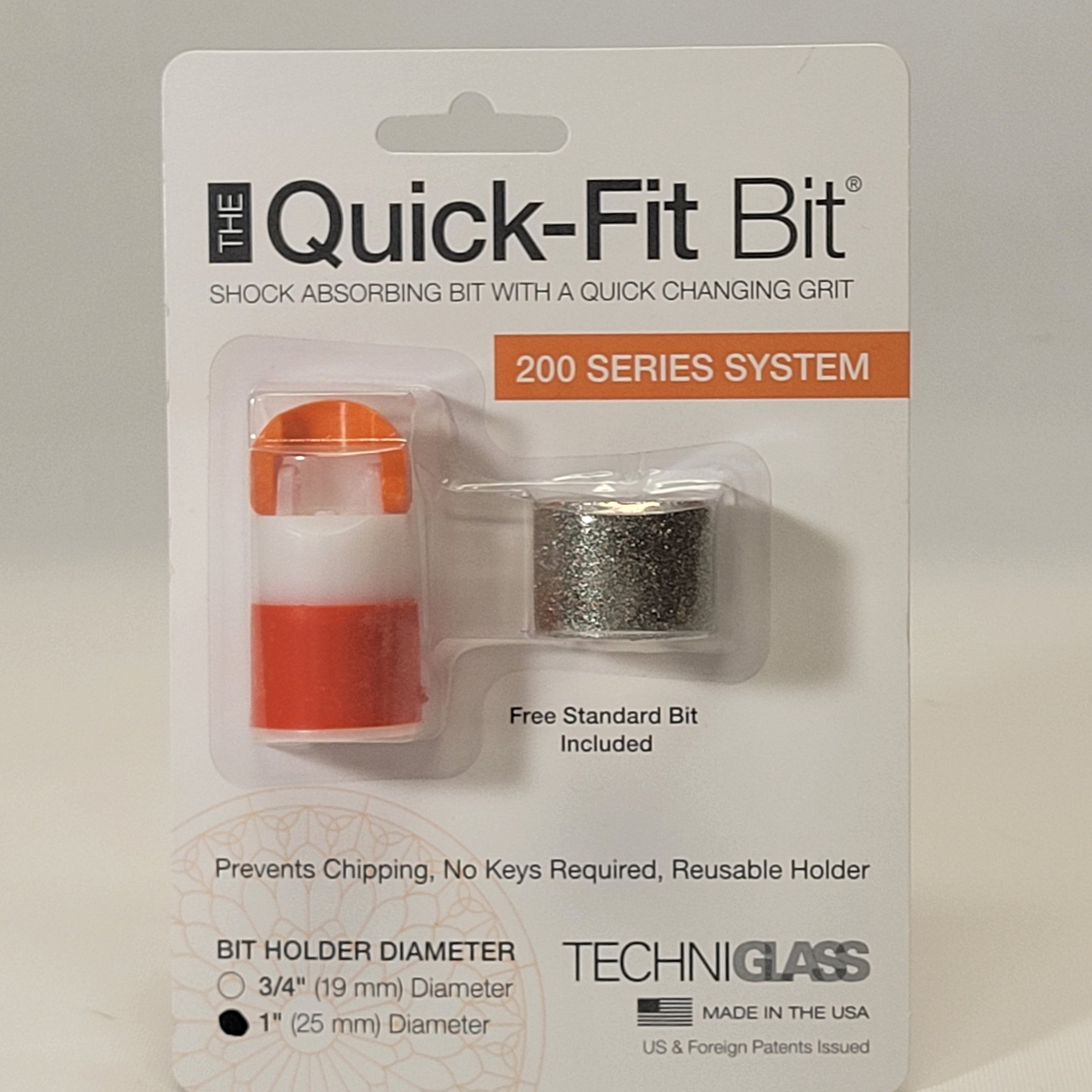 Quick-Fit 200 Series – 1" Bit For Glastar All Star