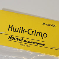 Kwik-Crimp Foil Crimper