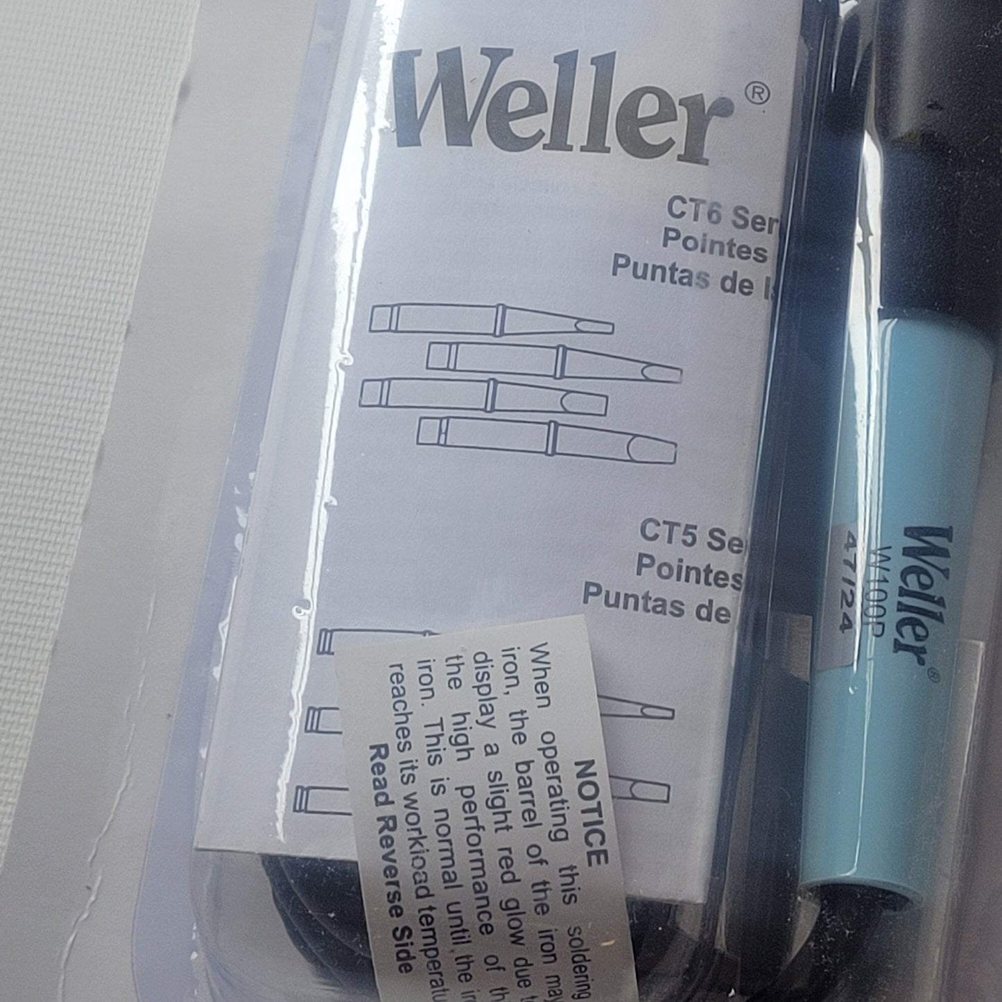 Weller W100PG Soldering Iron