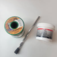 Solder Art Starter Kit | Iron, Stand, Paste Flux, Flux Brush, Solder