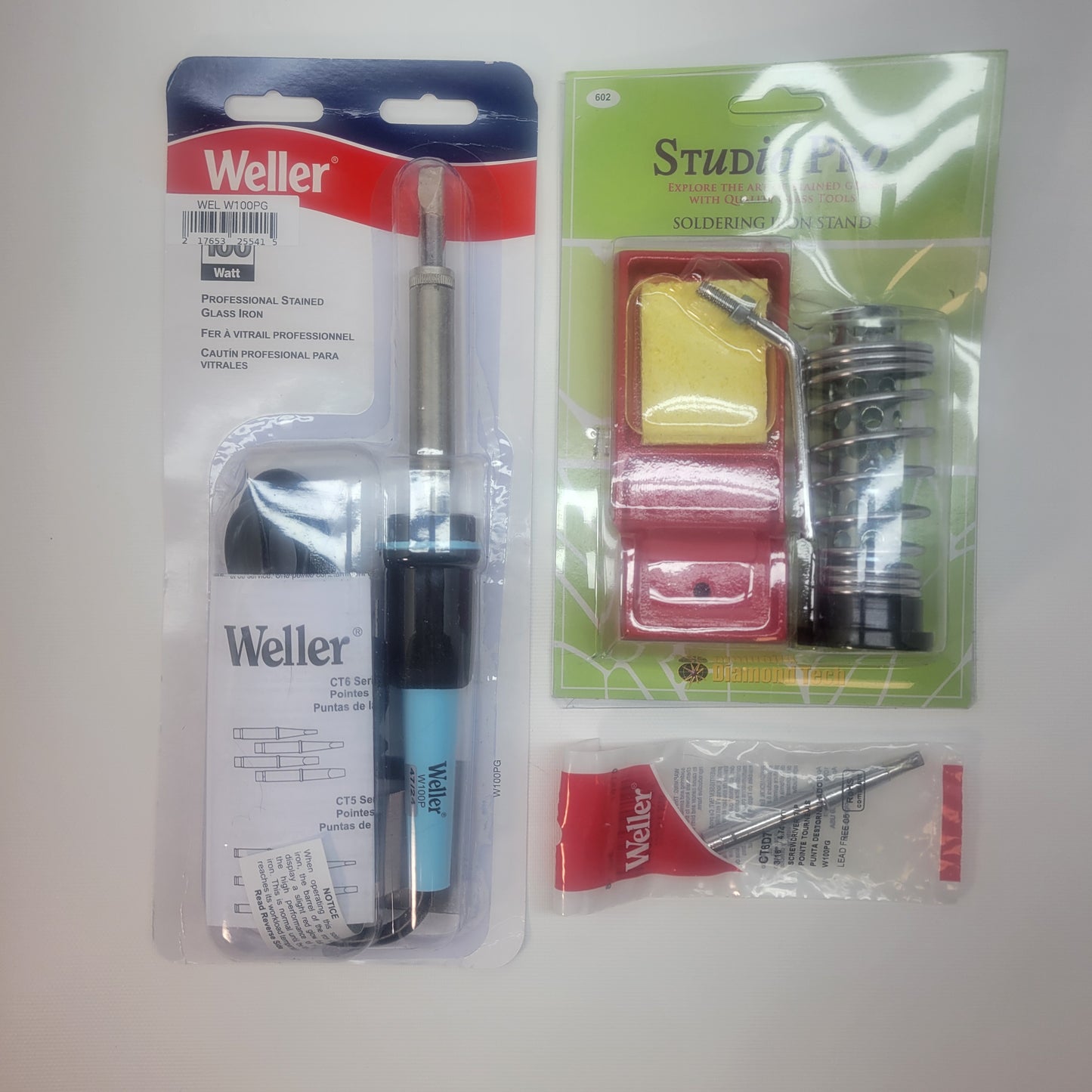 Weller Solder Art Kit | Included Stand & 3/16" Tip