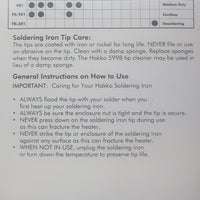 Hakko FX-601 Soldering Iron