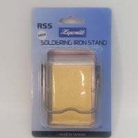 Simple Soldering Iron Prop-Style Stand – With Cleaning Sponge