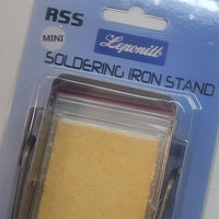 Simple Soldering Iron Prop-Style Stand – With Cleaning Sponge