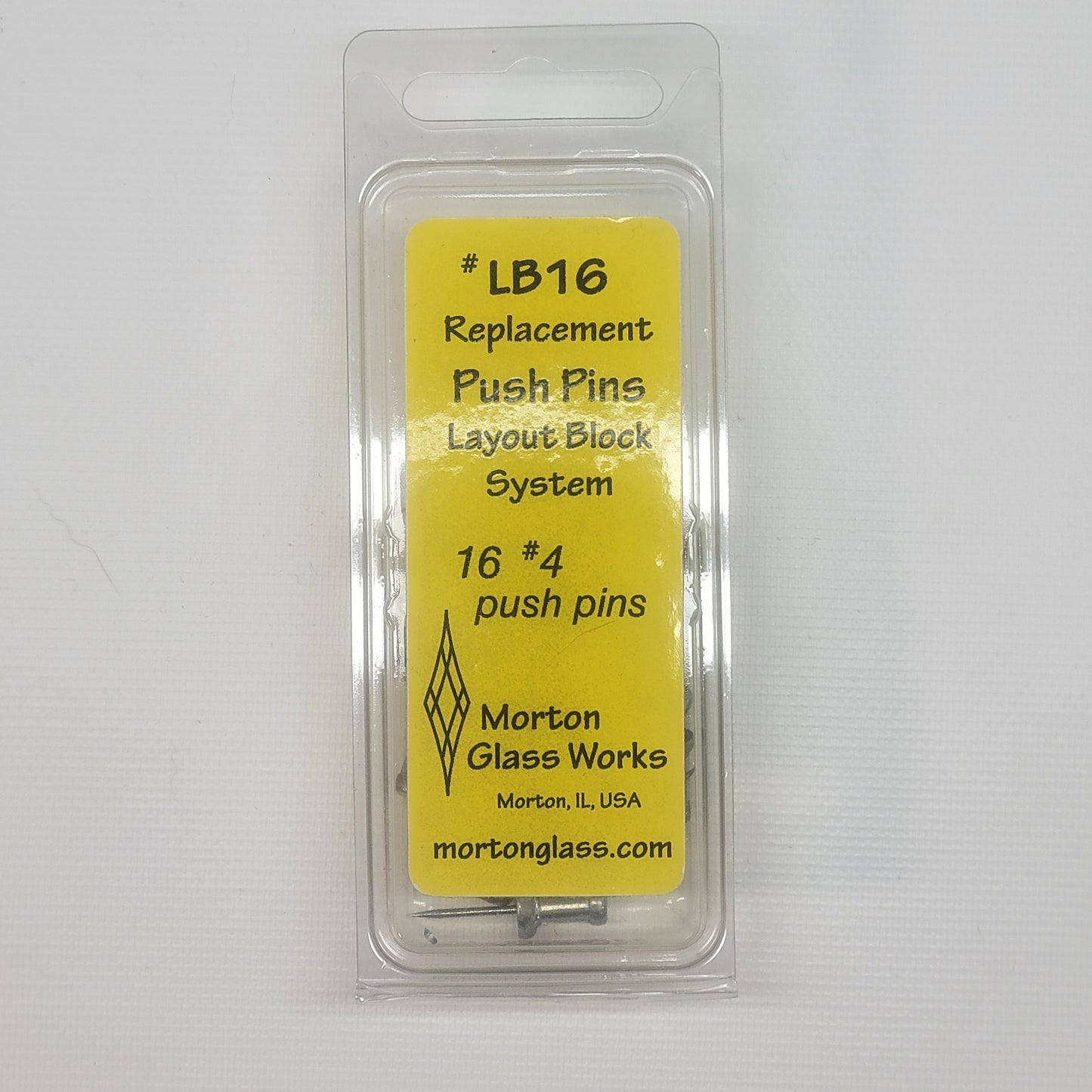 5/8” Leponitt Steel Point Aluminum Push-Pins | 25 or 100 Pack