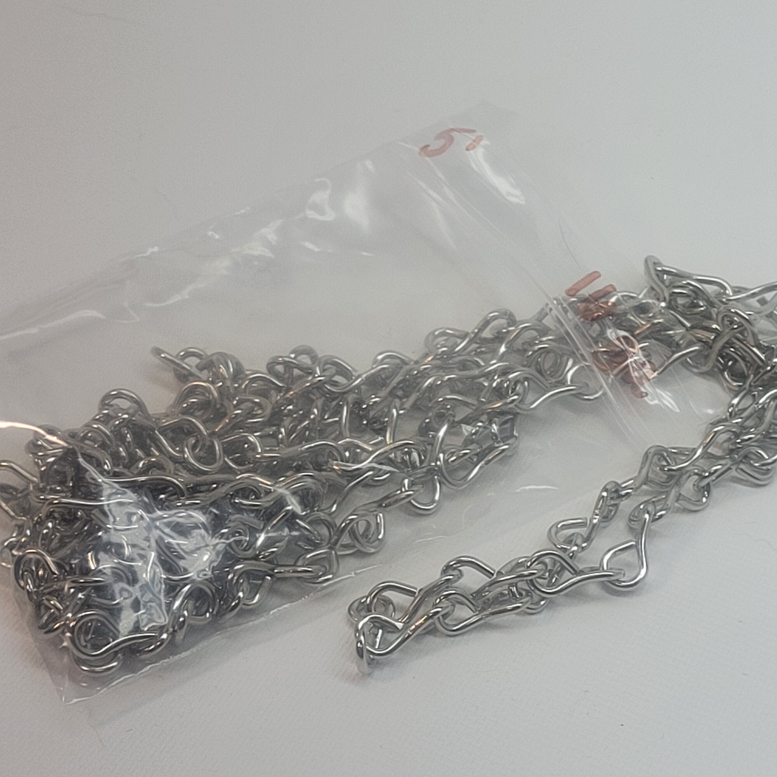 16g Steel-Plated Nickel Jack Chain | 5 Feet