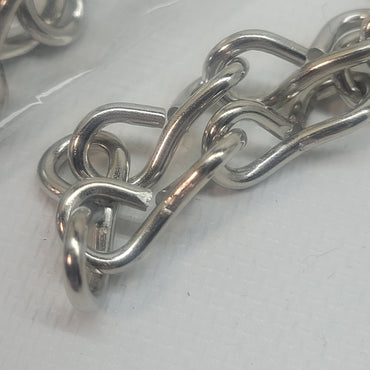 16g Steel-Plated Nickel Jack Chain | 5 Feet