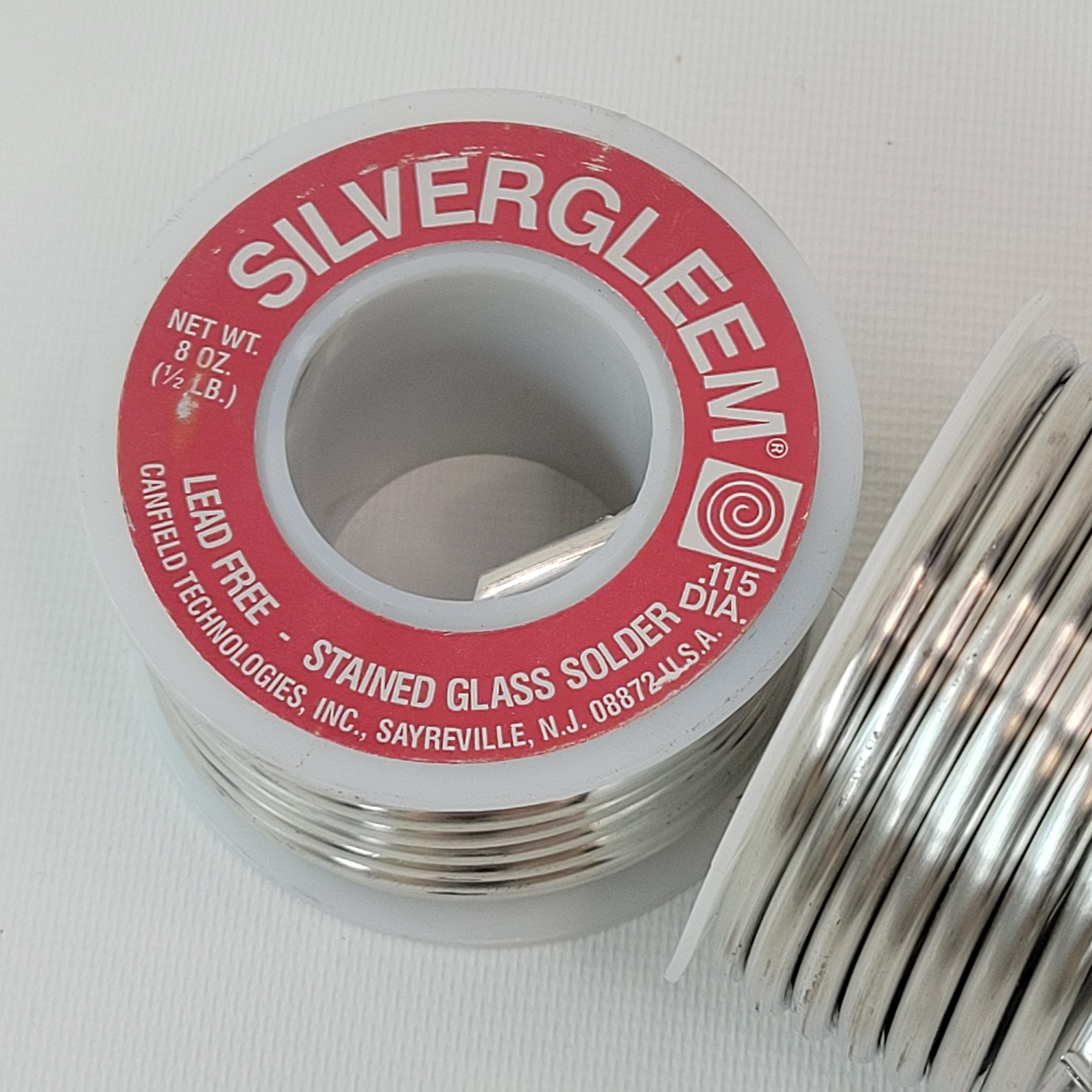 Canfield Silvergleem Solder Roll (8 oz)