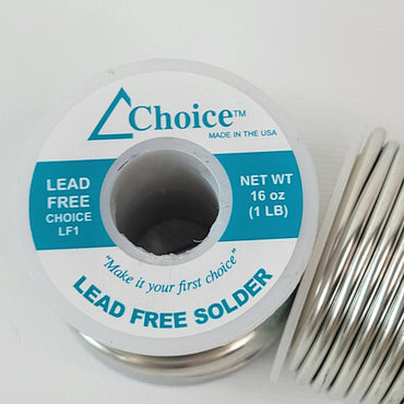 Choice Lead Free Solder Roll - 1 LB (16 oz)