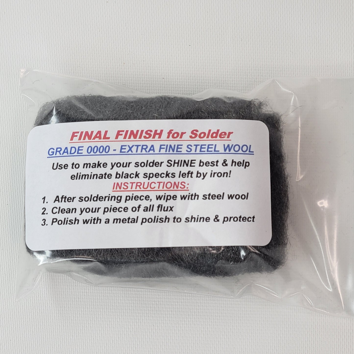 Super Fine Steel Wool | 2 Pack