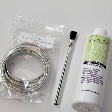 Solder Kit | Studio Pro Flux, Solder, Flux Brush