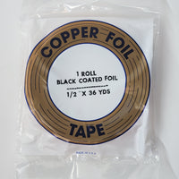 1/2" EDCO Black Back Copper Foil Tape (36 yds)