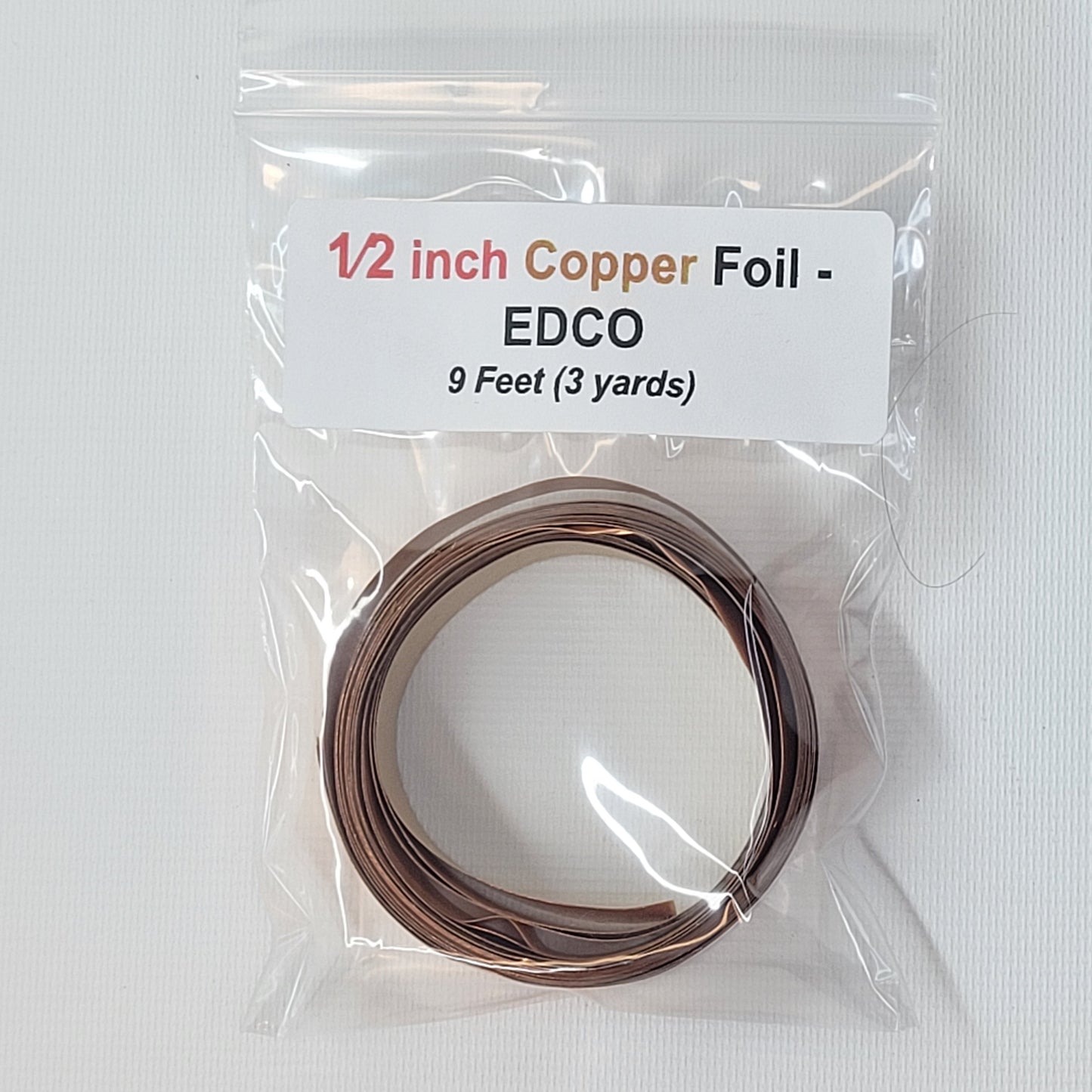 1/2" EDCO Copper Foil Tape (9 ft)