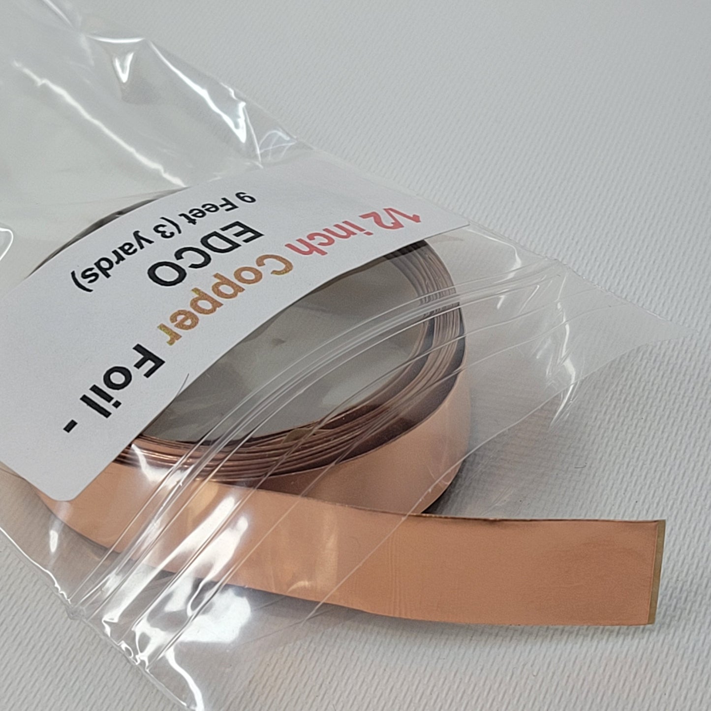 1/2" EDCO Copper Foil Tape (9 ft)