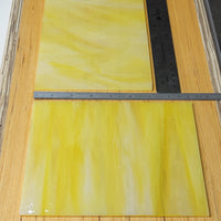 Cadmium Yellow - Olive Oil Stained Glass – Wissmach - 2 Sheets