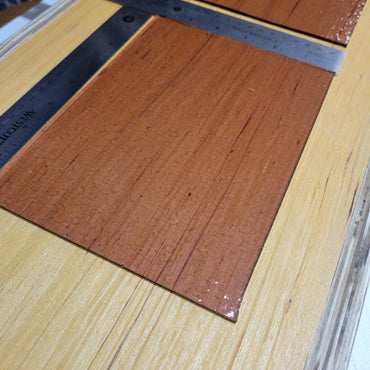 Rose Rough Rolled Stained Glass - 2 Sheet Packs | 2 Size Options