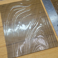 Gray Barn Wood Stained Glass - 2 Sheets (6"x8")