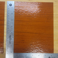 Amber Classic Wissmach Stained Glass - 2 Sheets (6"x8")