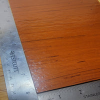 Amber Classic Wissmach Stained Glass - 2 Sheets (6"x8")