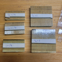 CLEARANCE Mixed Flat Glass Pack | 6 Sizes, 180 Pieces