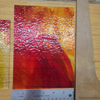 Saffron Classic - Wissmach Stained Glass - 2 Sheets (6"x8")