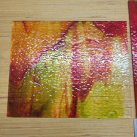 Saffron Classic - Wissmach Stained Glass - 2 Sheets (6"x8")