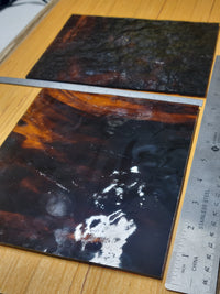 Nutmeg Mystic Stained Glass - 2 Sheets (6"x8")