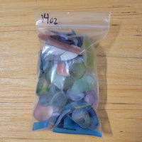 14 oz Tumbled Colored Glass | Recycled Hot Glass COE96