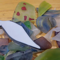 14 oz Tumbled Colored Glass | Recycled Hot Glass COE96