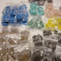 CLEARANCE 1" & Smaller Bulk Glass Tile Lot | Multicolor