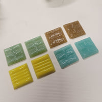 CLEARANCE 1" & Smaller Bulk Glass Tile Lot | Multicolor