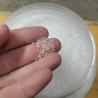 CLEARANCE 5lb Jar Clear Glass Frit | Medium Grade