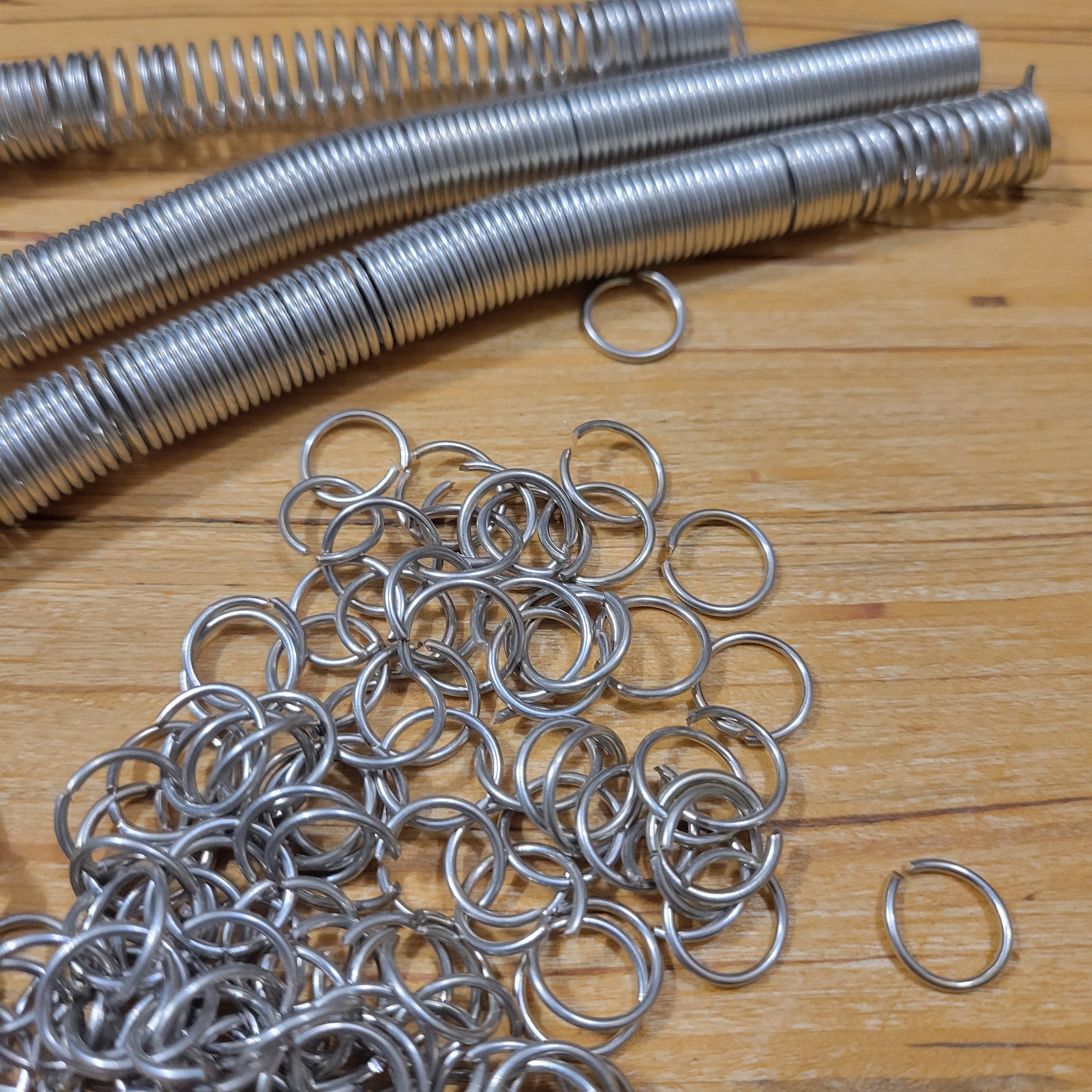 CLEARANCE 3/8" 18g Jump Ring Lot | 675+ Rings