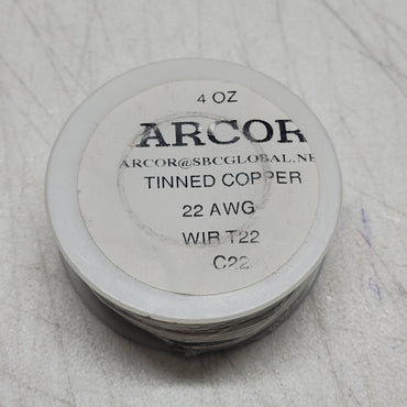 22g Thin Tinned Copper Wire | 4 oz