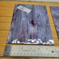 Neo Mix Pink Purple Streaky Wissmach Stained Glass - 2 Sheets (6"x8")