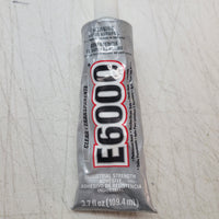 E6000 Clear Glue Adhesive | 3.7 oz Tubes