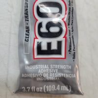 E6000 Clear Glue Adhesive | 3.7 oz Tubes
