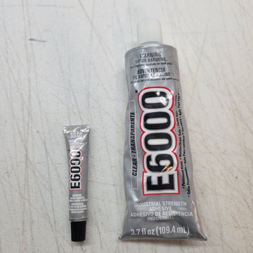 E6000 Clear Glue Adhesive | 3.7 oz Tubes